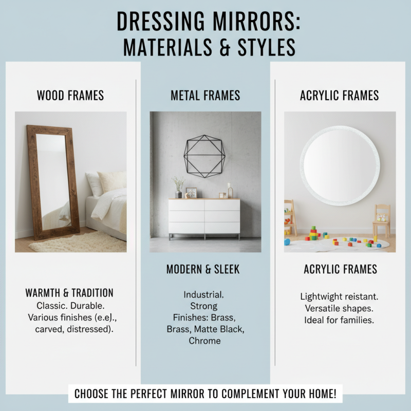 How to Choose the Perfect Dressing Mirror for Your Home?