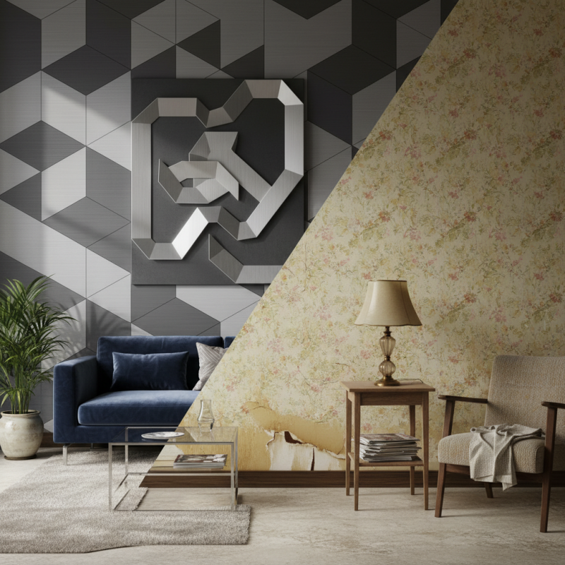 Why Choose Carbon Crystal Panels Over Wallpaper for Your Space?