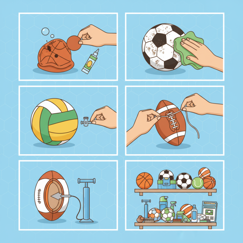 How to Fix Common Problems with Sports Balls Easily?