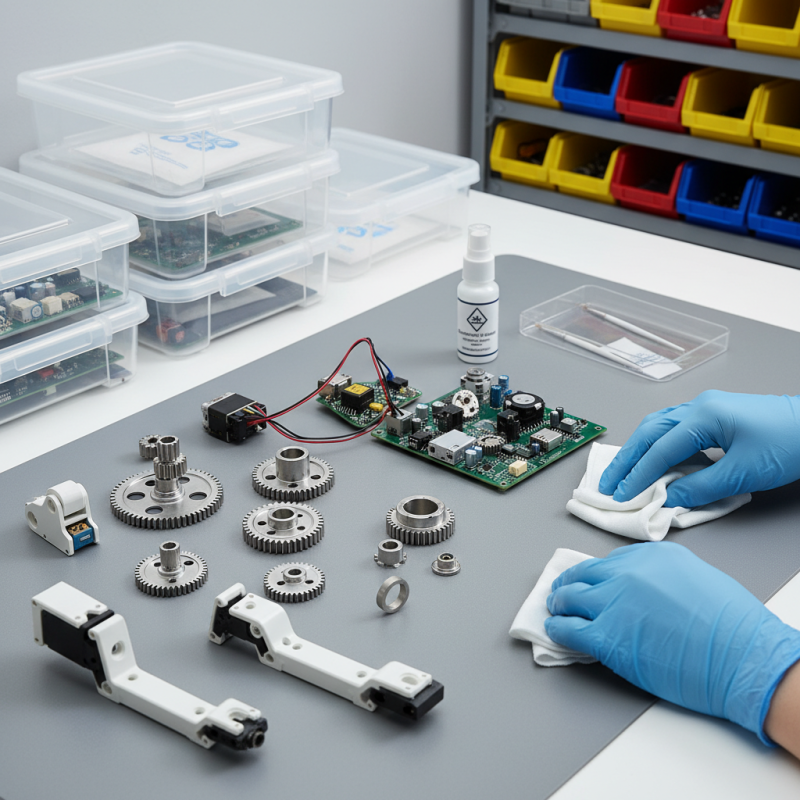 How to Clean and Store Robot Components Effectively?