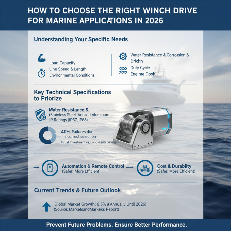 ¿Cómo elegir el Winch Drive para Aplicaciones Marinas en 2026?