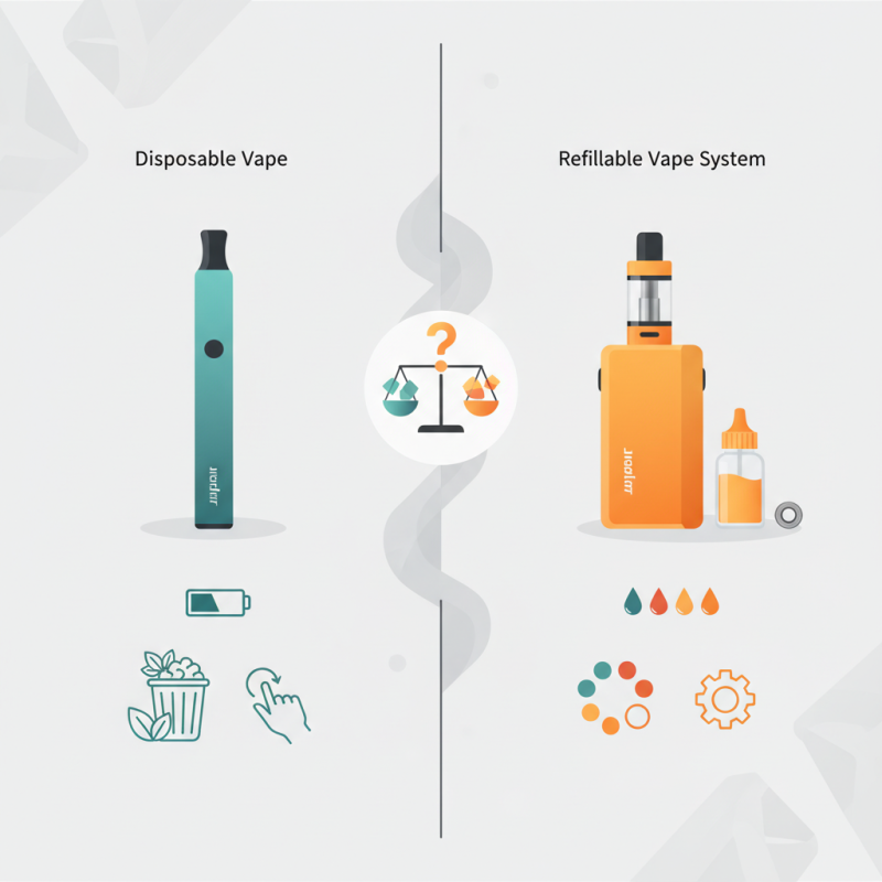 Disposable Vape vs Refillable Vape Which One Should You Choose?