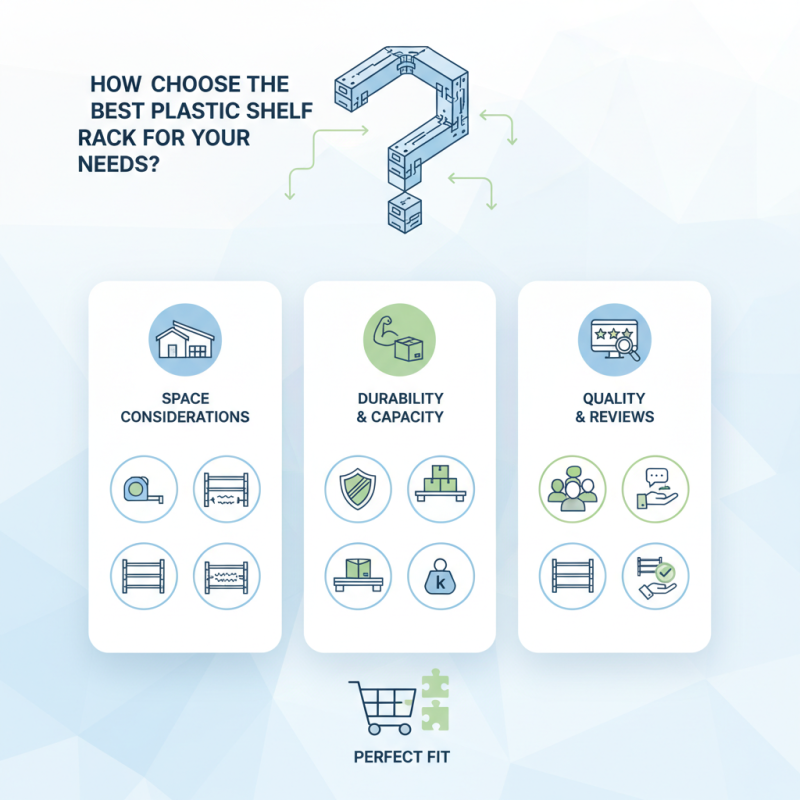 How to Choose the Best Plastic Shelf Rack for Your Needs?