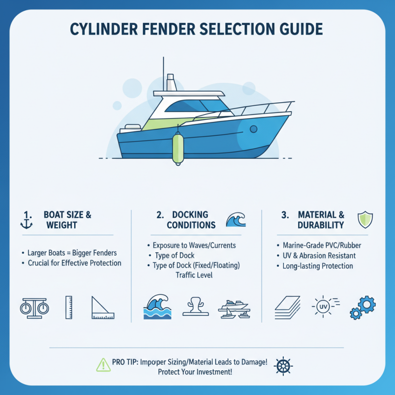 How to Choose the Right Cylinder Fender for Your Boat?