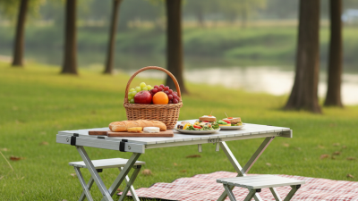 How to Choose the Best Aluminium Folding Picnic Table?
