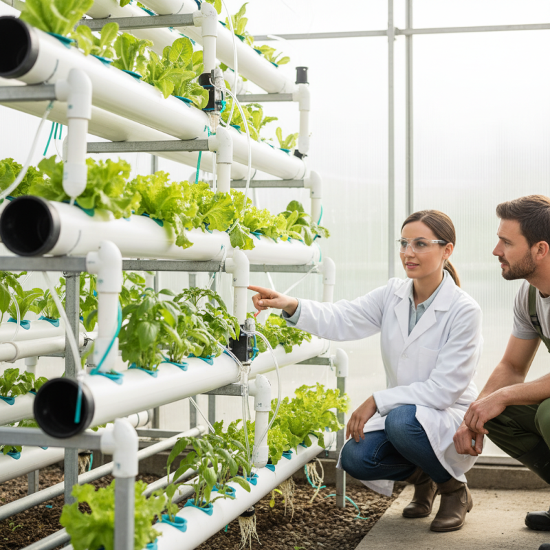 How to Choose the Best Hydroponics Pipe for Your Garden?