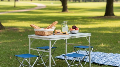 Aluminium Folding Picnic Table Guide for 2026 How to Choose?