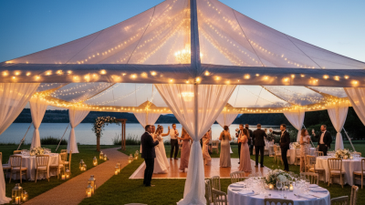 Best Wedding Party Tent Options for Your Perfect Celebration?