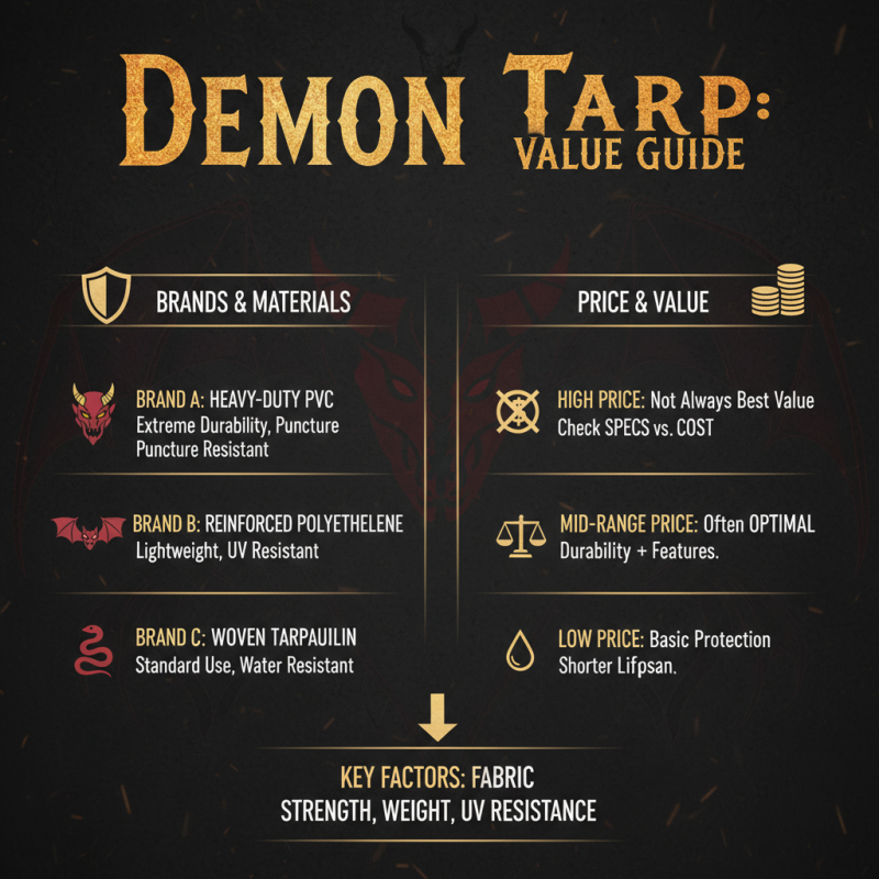 Top 5 Tips for Choosing the Best Strong Demon Tarp?