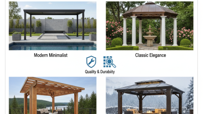 2026 Top Hard Roof Gazebo Styles for Global Buyers?