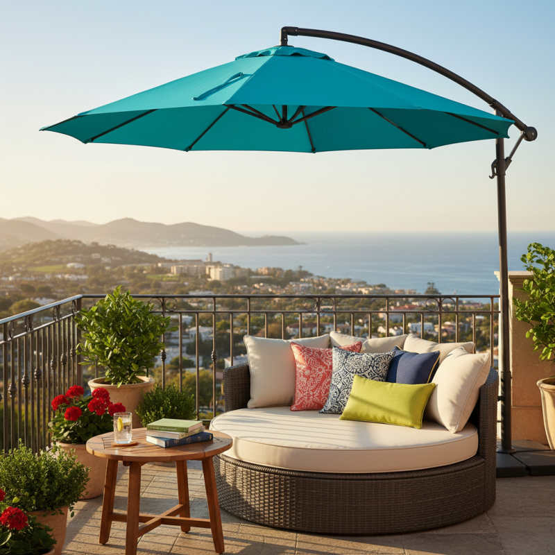 Why Choose an Outdoor Umbrella for Your Balcony Space?