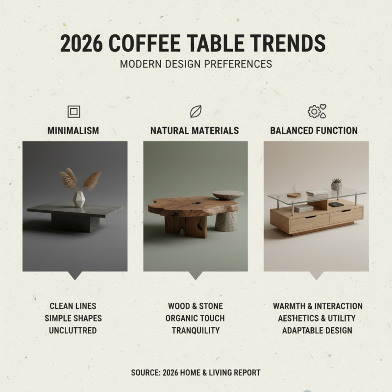 2026 Top Coffee Table Styles Buyers Must Know?