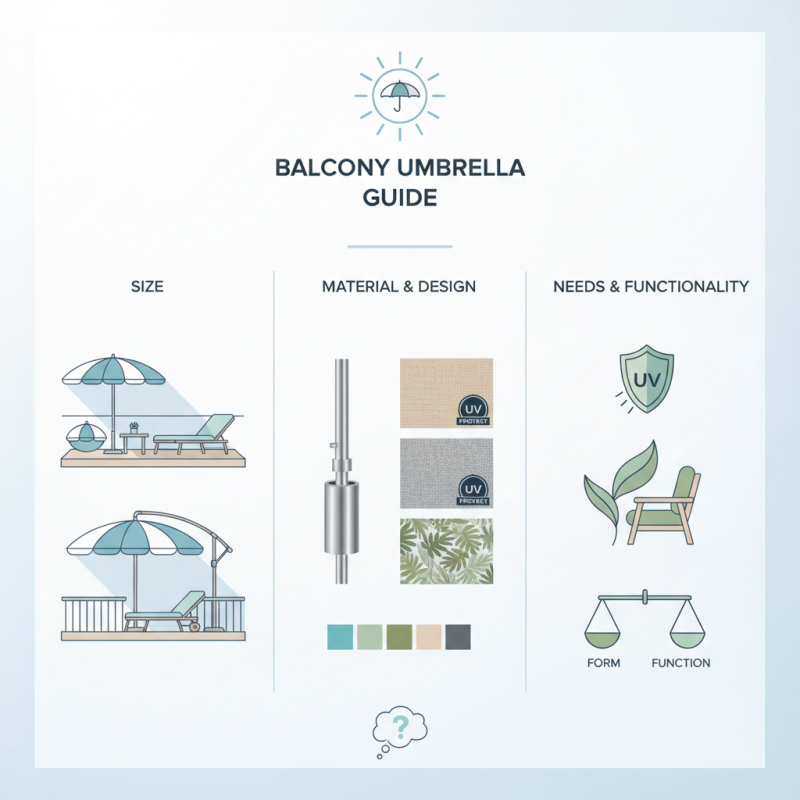 Best Outdoor Umbrella For Balcony How to Choose the Right One?