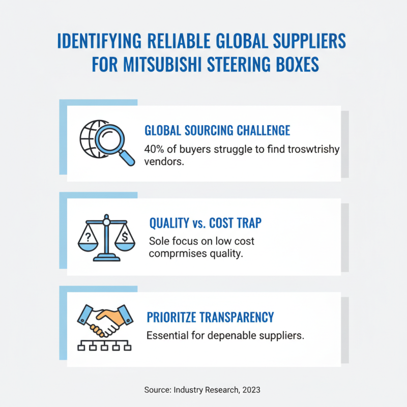 Top 5 Tips for Sourcing Mitsubishi Steering Boxes Globally?