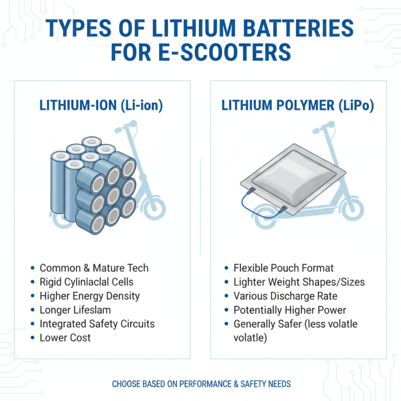 2026 How to Choose the Right E Scooter Lithium Battery for Optimal Performance?