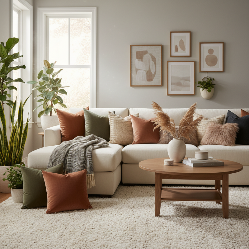 How to Choose the Perfect Plush Throw Pillows for Your Home Decor?