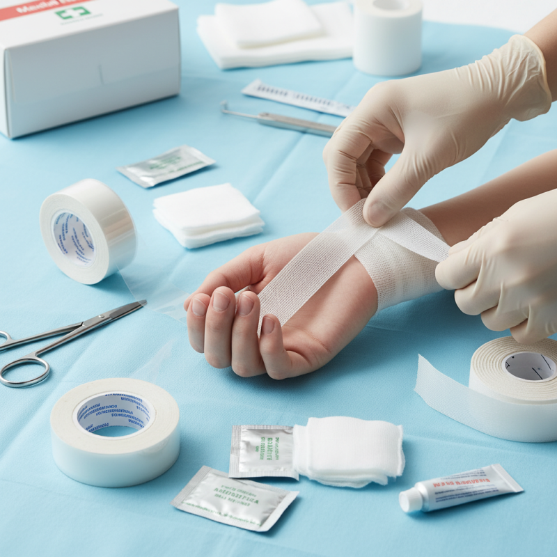 Why is Medical Tape Essential for Wound Care and First Aid?