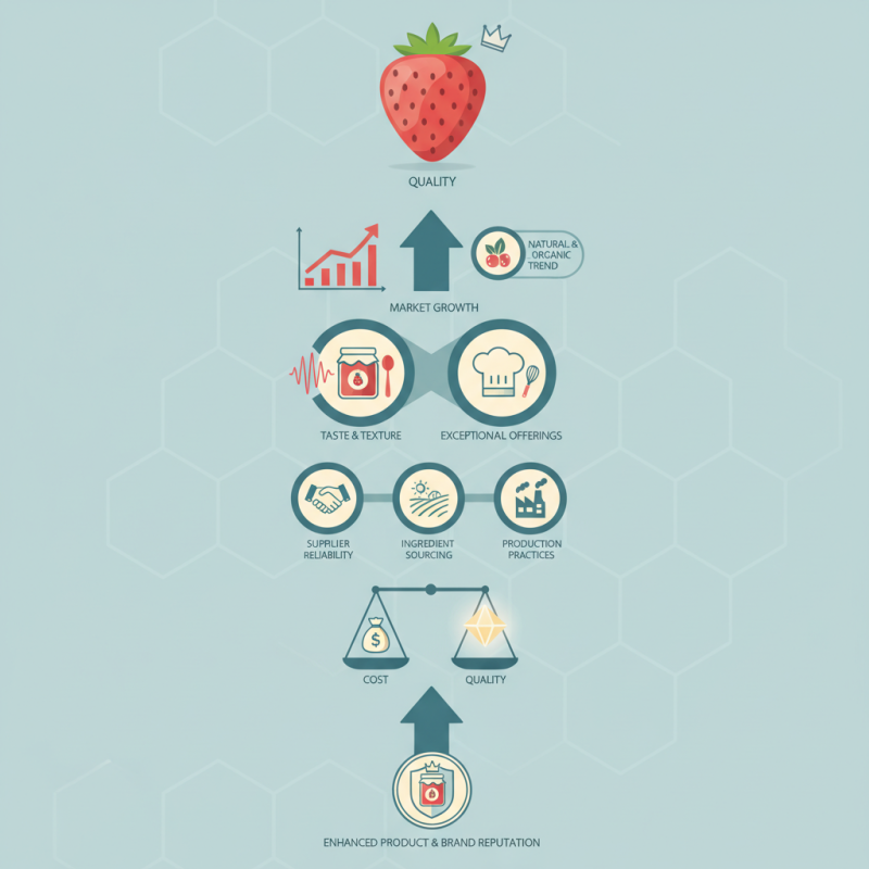 How to Source Quality Andros Strawberry Jam for Your Business?