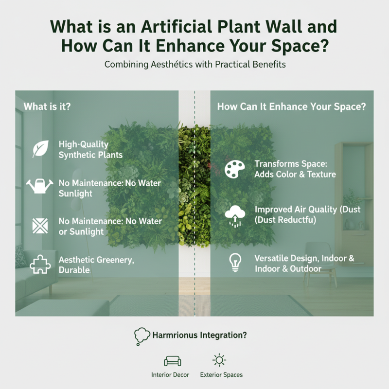 What is an Artificial Plant Wall and How Can It Enhance Your Space?