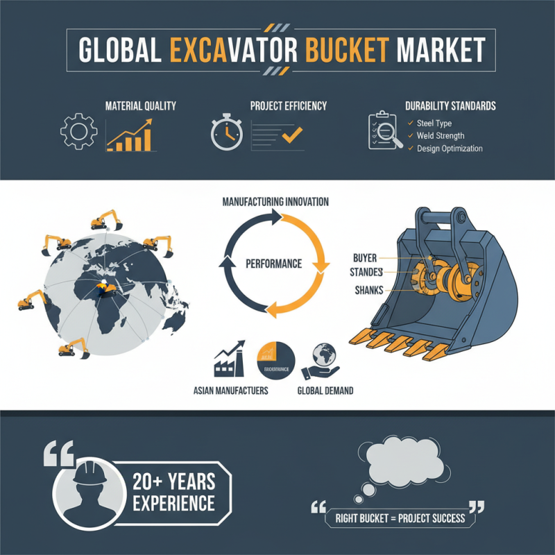 China Top Caterpillar Excavator Buckets for Global Buyers?