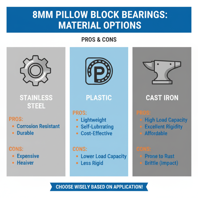 How to Choose the Right 8mm Pillow Block Bearing for Your Project?
