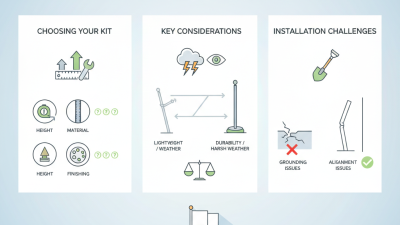 What is a Commercial Flag Pole Kit and How to Choose One?