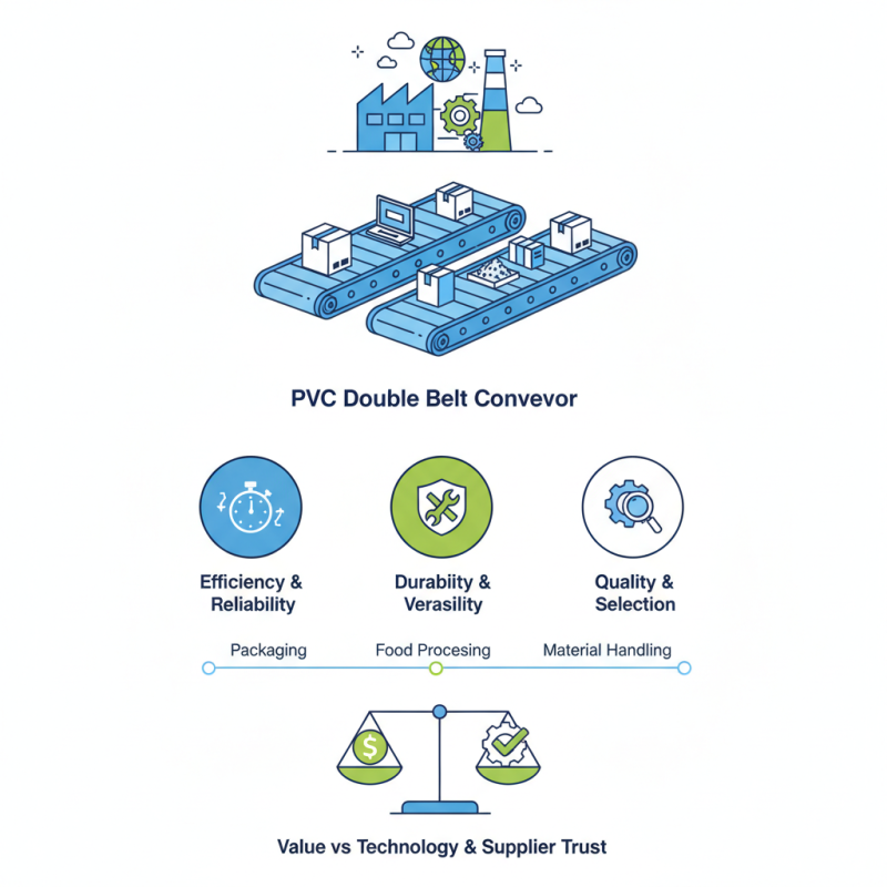Top PVC Double Belt Conveyor Options for Global Buyers?