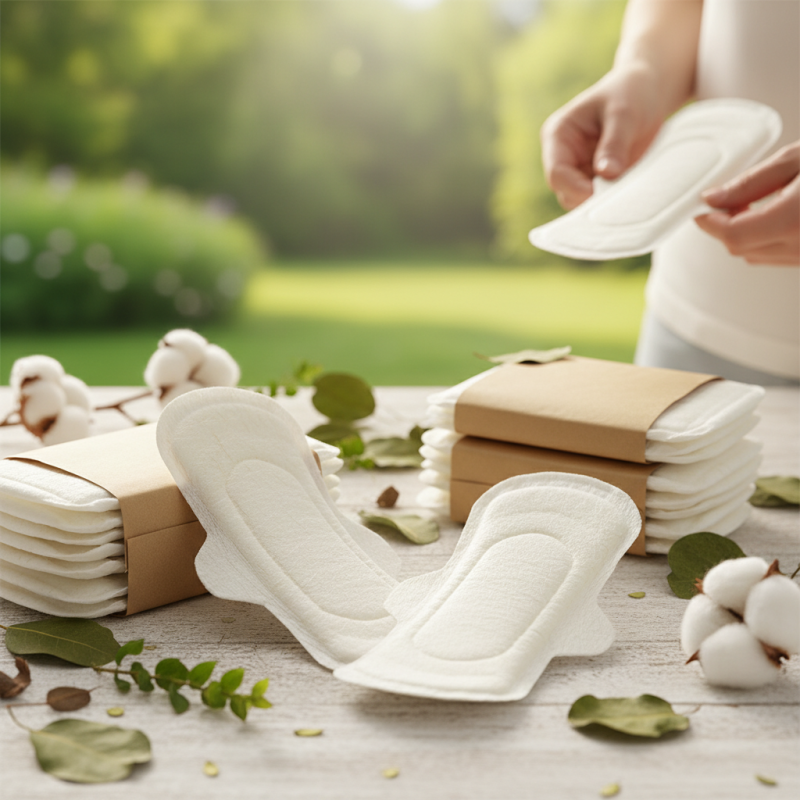 China Top Plastic Free Sanitary Pads for Eco Friendly Living?