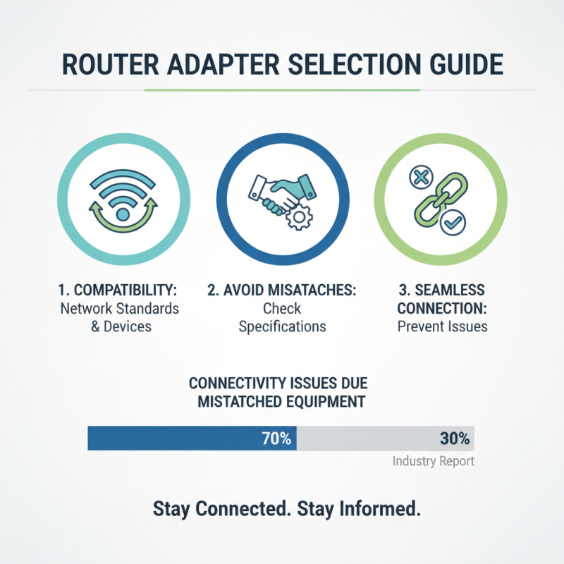 How to Choose the Best Router Adapter for Your Needs?