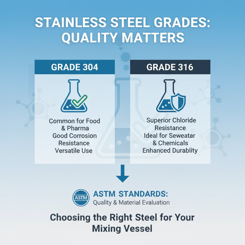 How to Choose the Best Stainless Steel Mixing Vessel for Your Needs?