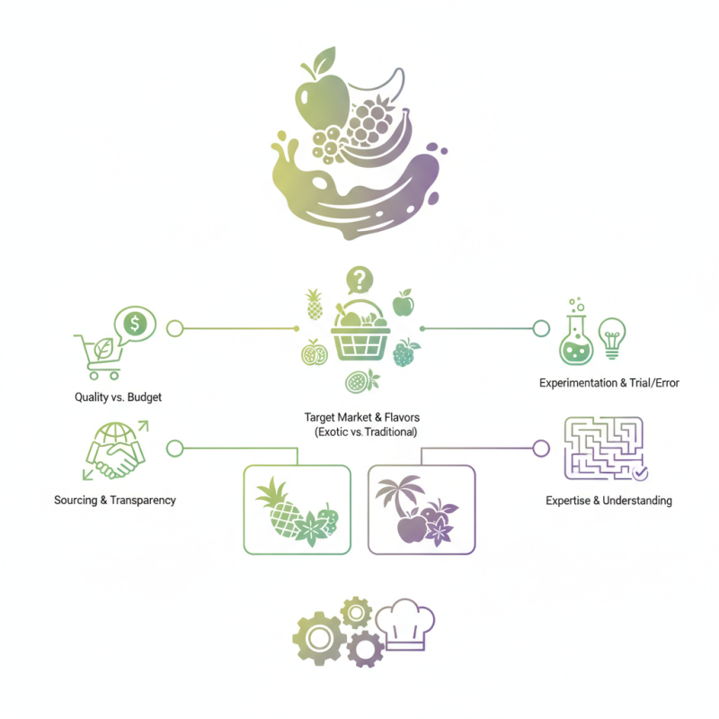 How to Choose the Best Squeeze Puree for Your Business?