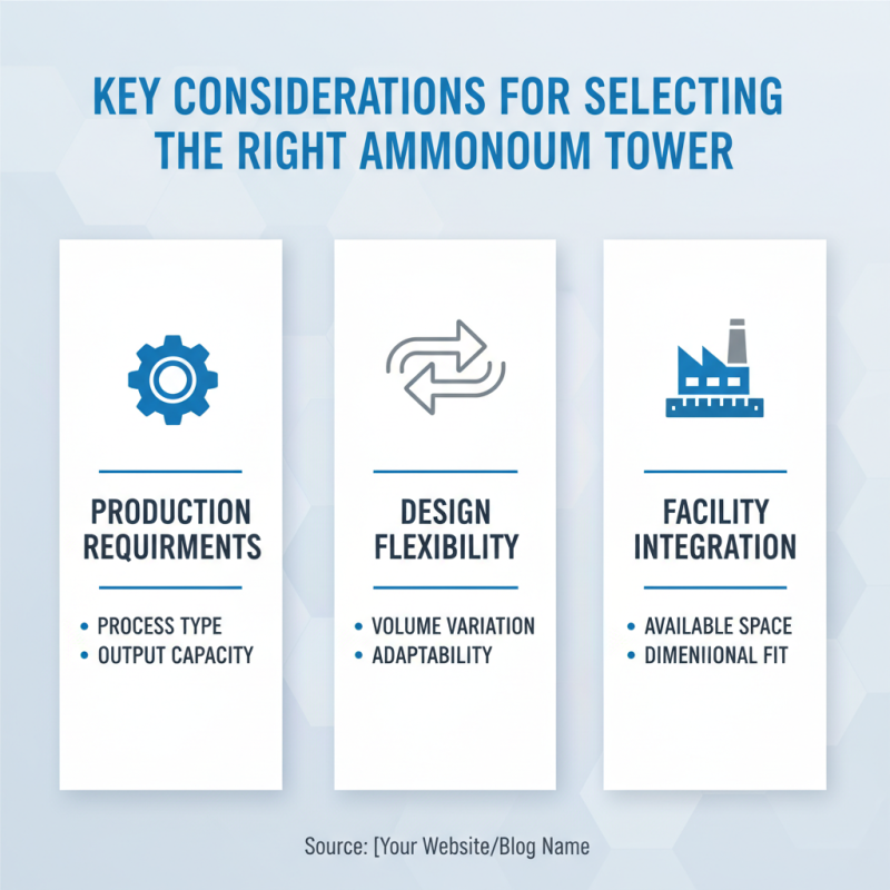How to Source Ammonium Tower for Your Industrial Needs?