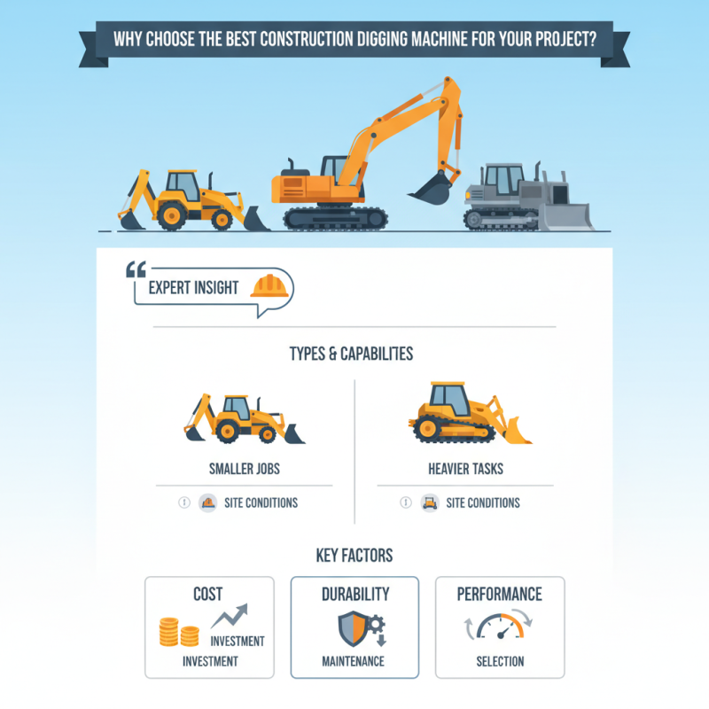 Why Choose the Best Construction Digging Machine for Your Project?