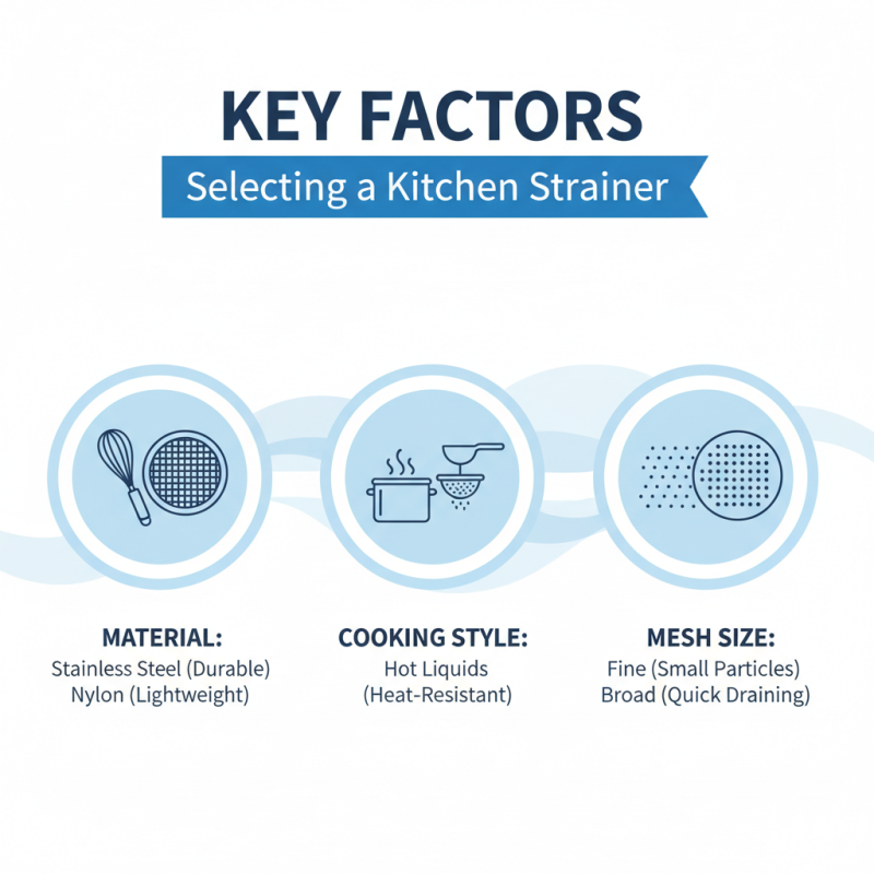 How to Choose the Best Kitchen Strainer for Your Needs?