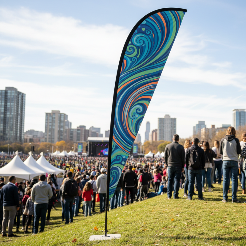 What is a Teardrop Banner and How Can It Benefit Your Business?