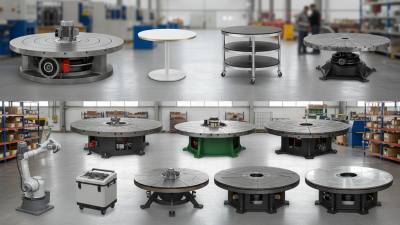 Top 10 Turning Rotating Table Options for Your Business Needs?
