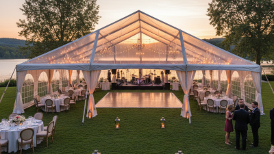 How to Choose the Perfect Wedding Party Tent for Your Event?