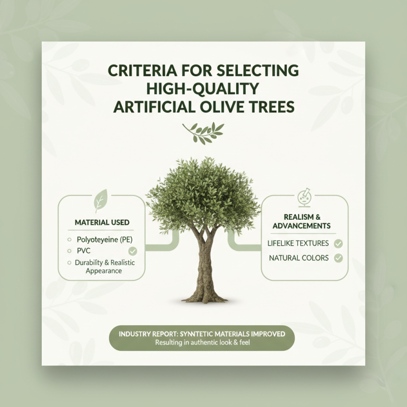 China Top 10 Artificial Olive Tree Large Options for Buyers?
