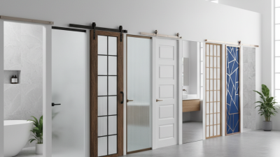 China Top 10 Bathroom Sliding Door Styles for Global Buyers?