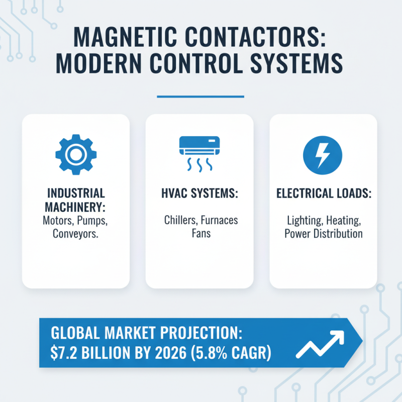 Why You Should Use Magnetic Contactors for Electrical Control Systems?
