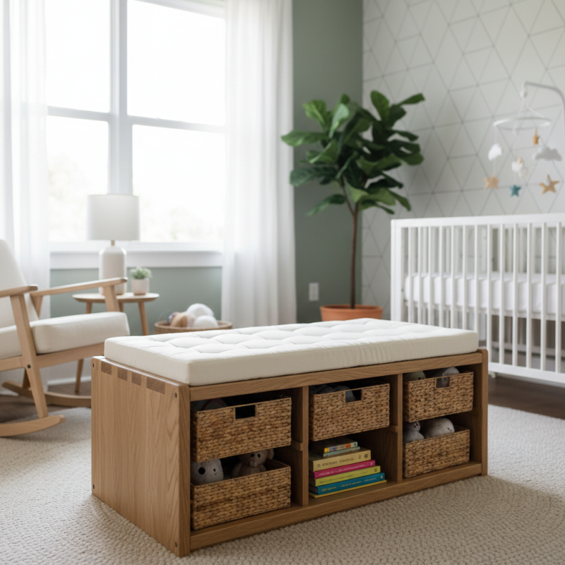 Top 10 Nursery Bench Designs for Modern Parenting Needs?