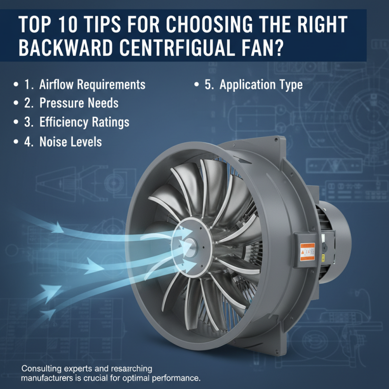 Top 10 Tips for Choosing the Right Backward Centrifugal Fan?
