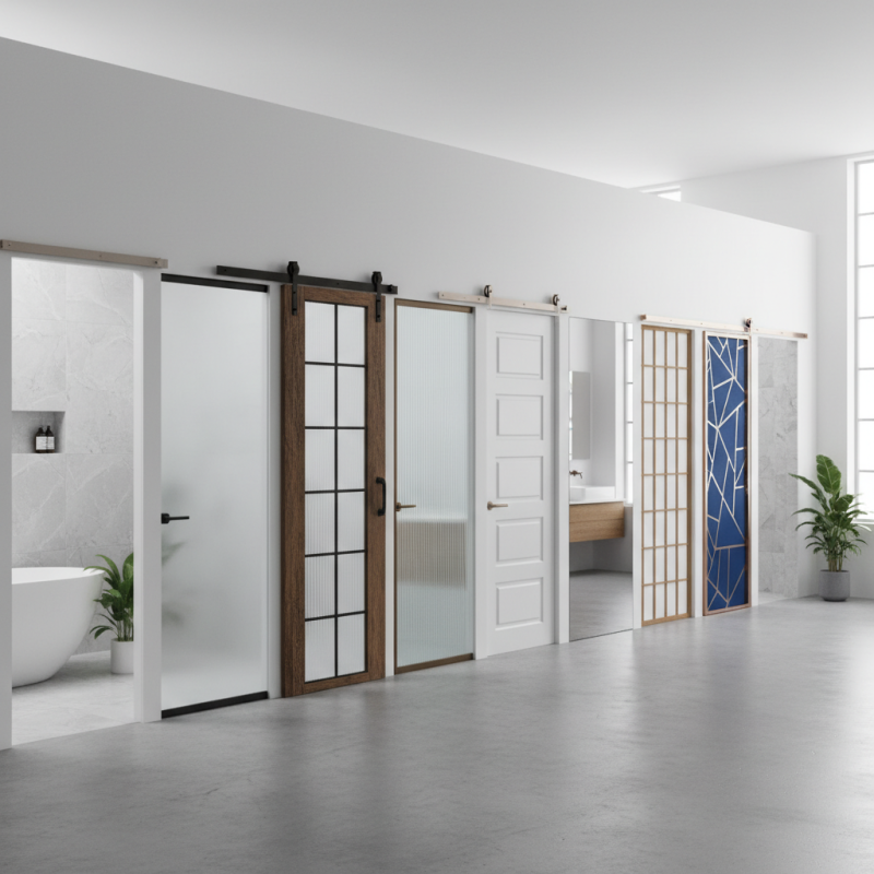 China Top 10 Bathroom Sliding Door Styles for Global Buyers?