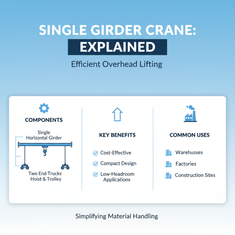 What is a Single Girder Crane and Its Benefits for Buyers?