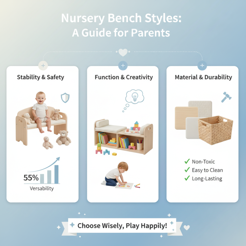 Best Nursery Bench Styles for Your Child's Space?