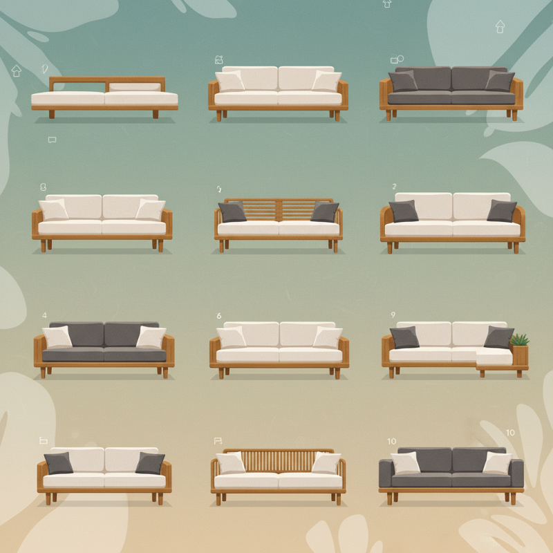 China Top 10 Teak Sofa Set Designs for Modern Living Spaces?