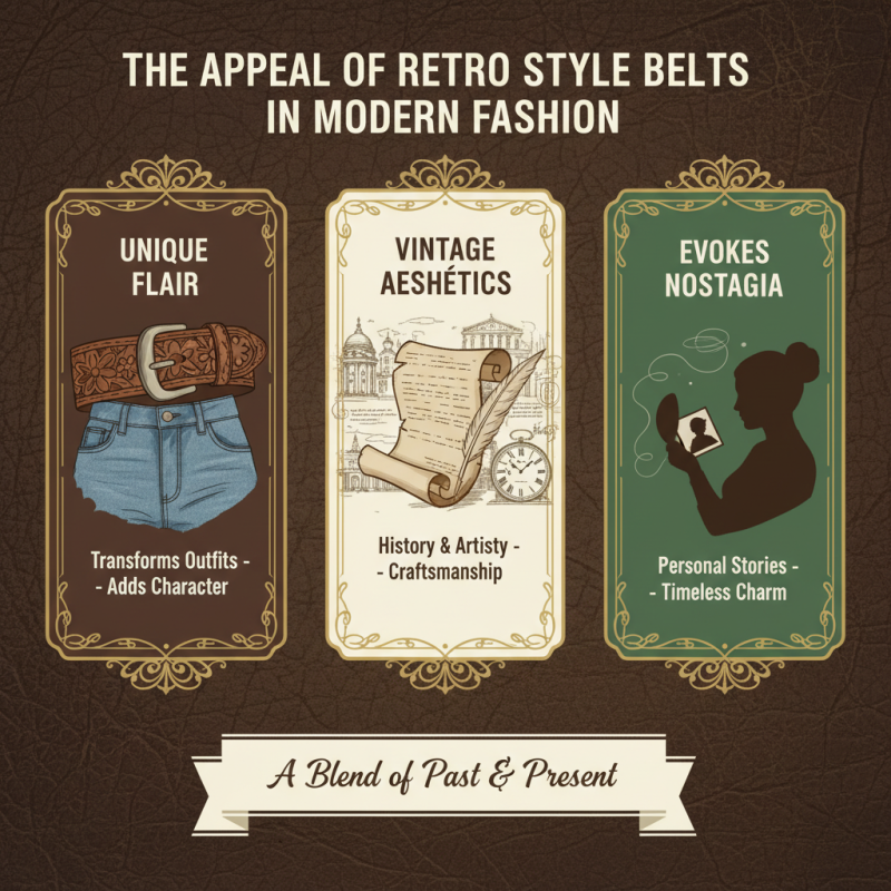 Why Choose Retro Style Belts for Unique Fashion Statements?