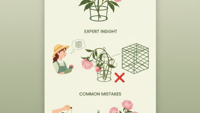 How to Choose the Best Peony Support Cage for Your Garden?