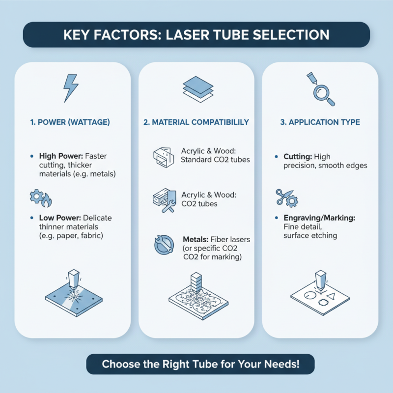 How to Choose the Right Laser Tube for Your Needs?