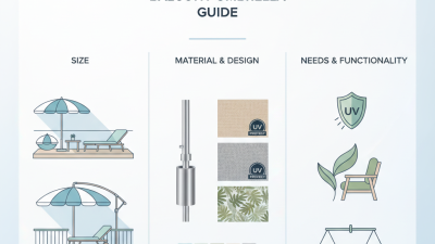 Best Outdoor Umbrella For Balcony How to Choose the Right One?